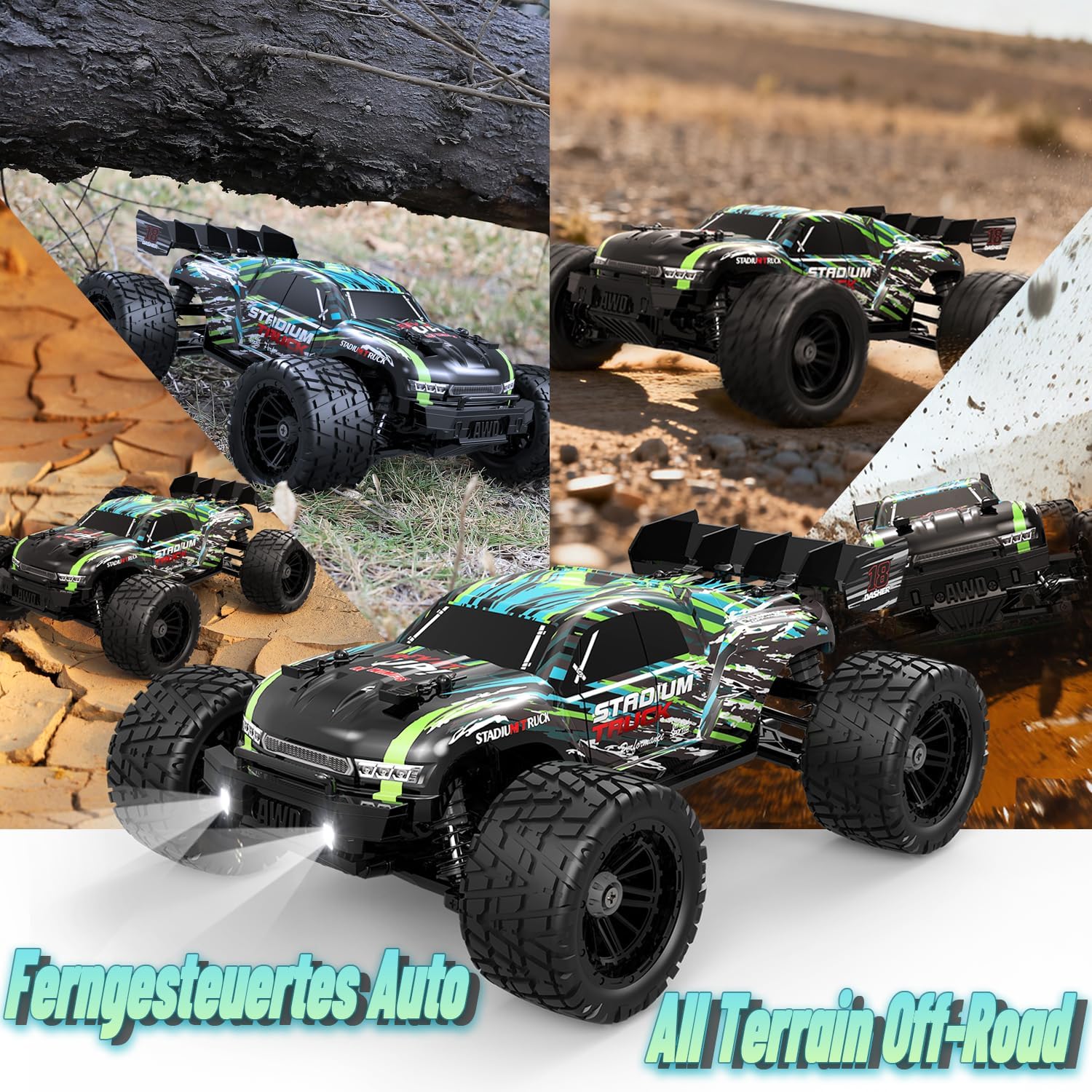 Detalle 2 de HAIBOXING 18858E Truggy RC tout‑terrain 36 km/h
