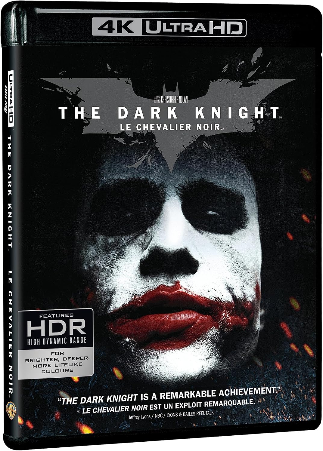 Detalle 2 de The Dark Knight 4K Ultra HD 3-Disc Set