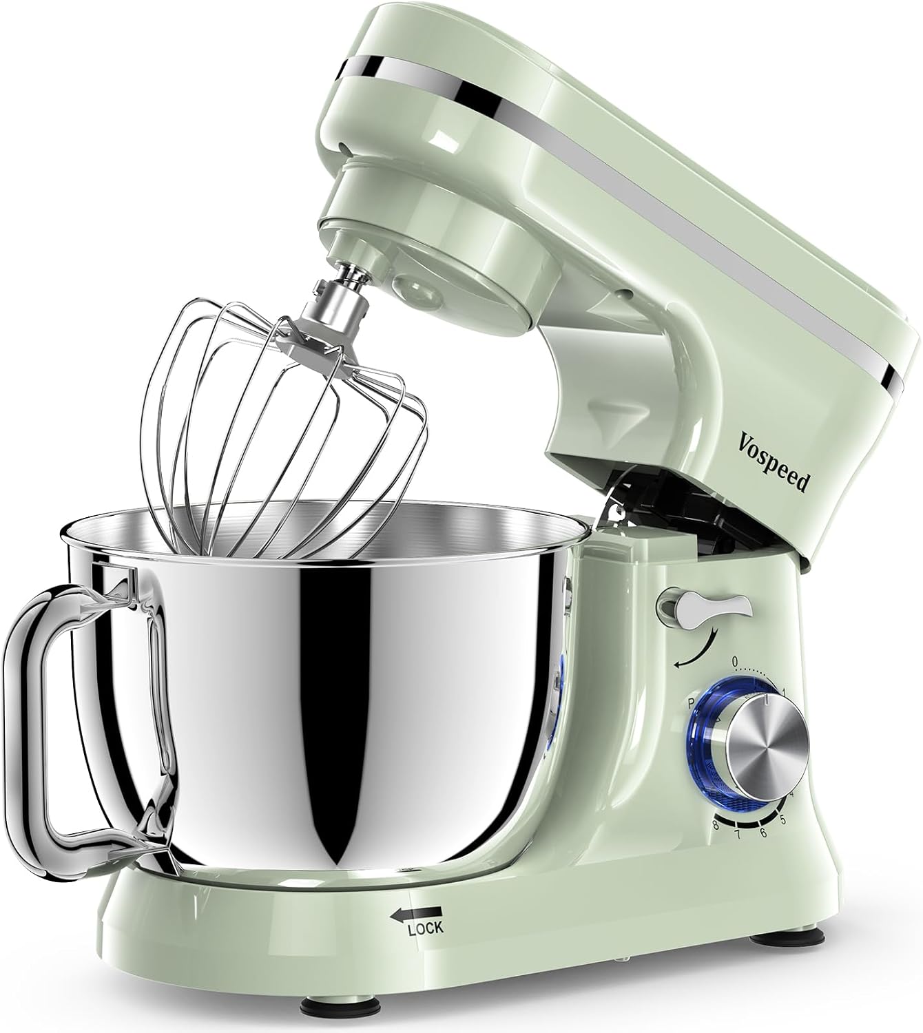 Detalle de Vospeed Stand Mixer 5 Quart 8 Speed 1000W