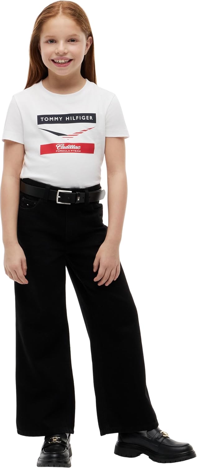 Thumbnail 3 de Tommy Hilfiger TH X Cf1 Chevron Tee Ks0ks00779 – Maglietta Unisex Bambini e Ragazzi (Pacco da 1)