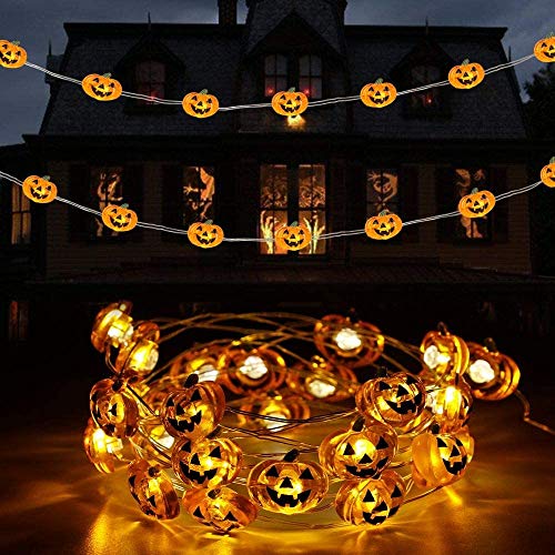 Detalle de Eambrite Halloween string lights, 3-piece set
