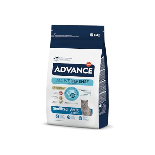 Detalle de Advance Cat Adult Sterilized con Pavo — Pienso para Gatos Esterilizados (1,5 kg)