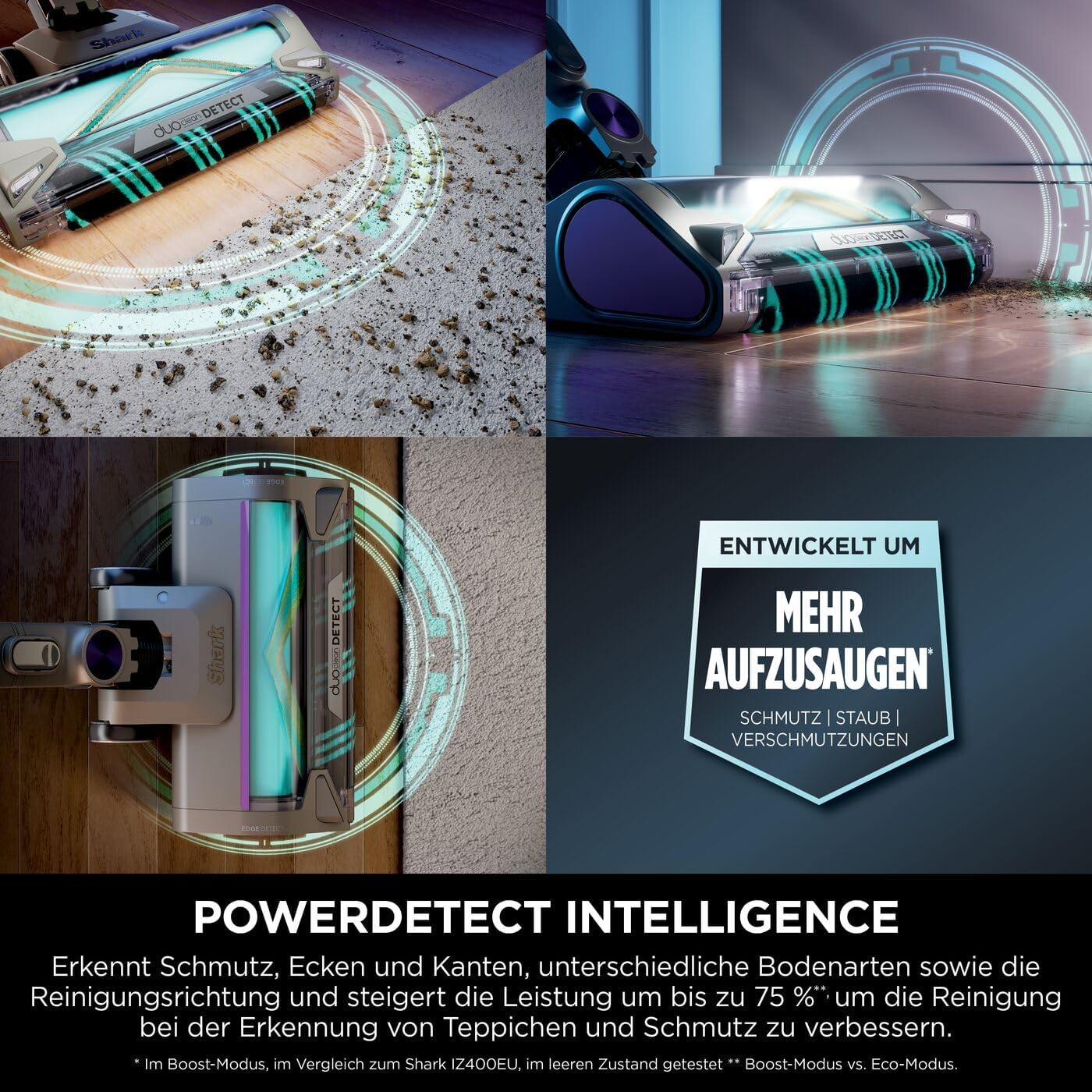 Thumbnail 2 de Shark PowerDetect Akku-Staubsauger (kabellos) mit Flexology-Knickrohr, DuoClean Detect & Anti-Hair-Wrap-Plus