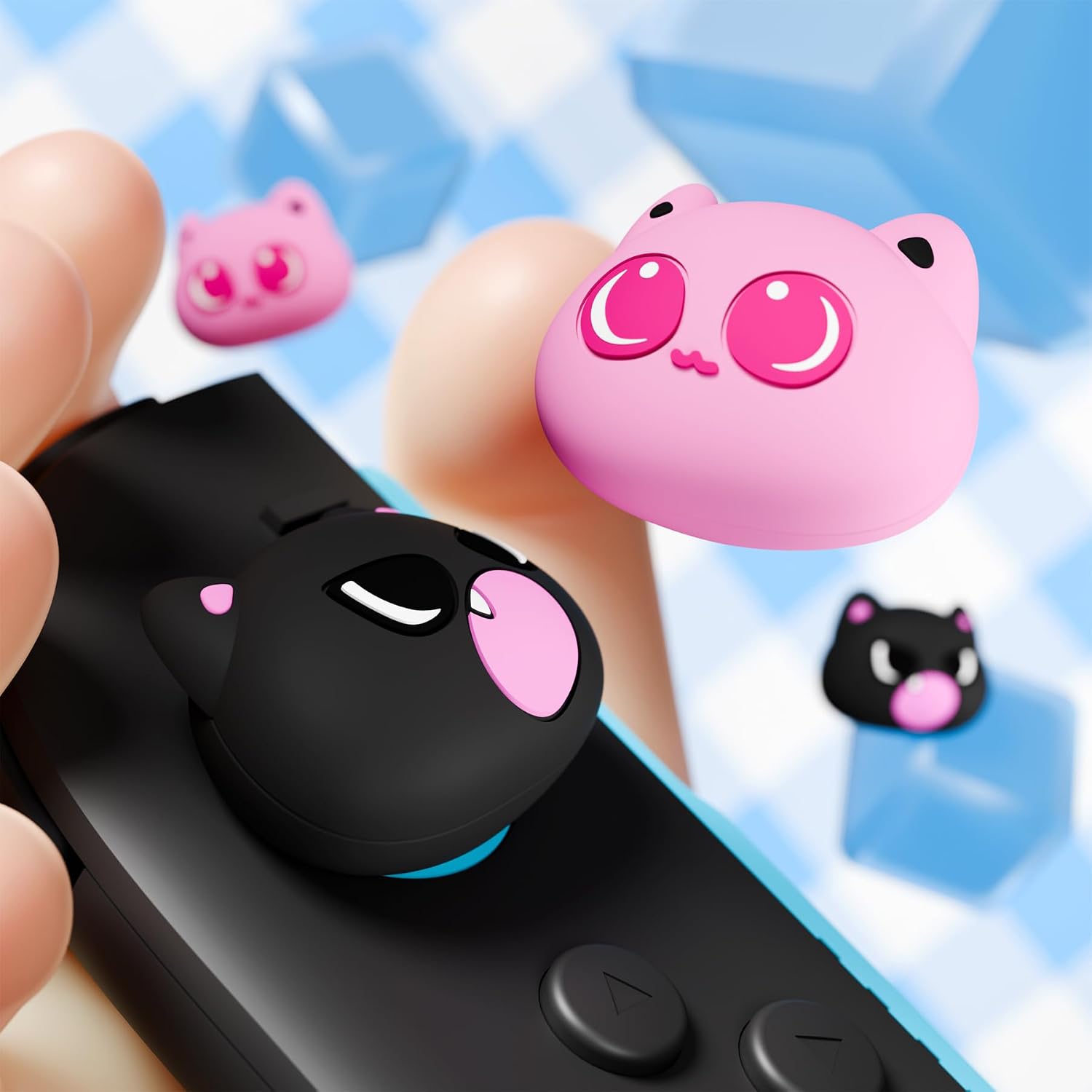 Thumbnail 4 de playvital for Switch 2 Thumbs Cushion Caps 4-pack