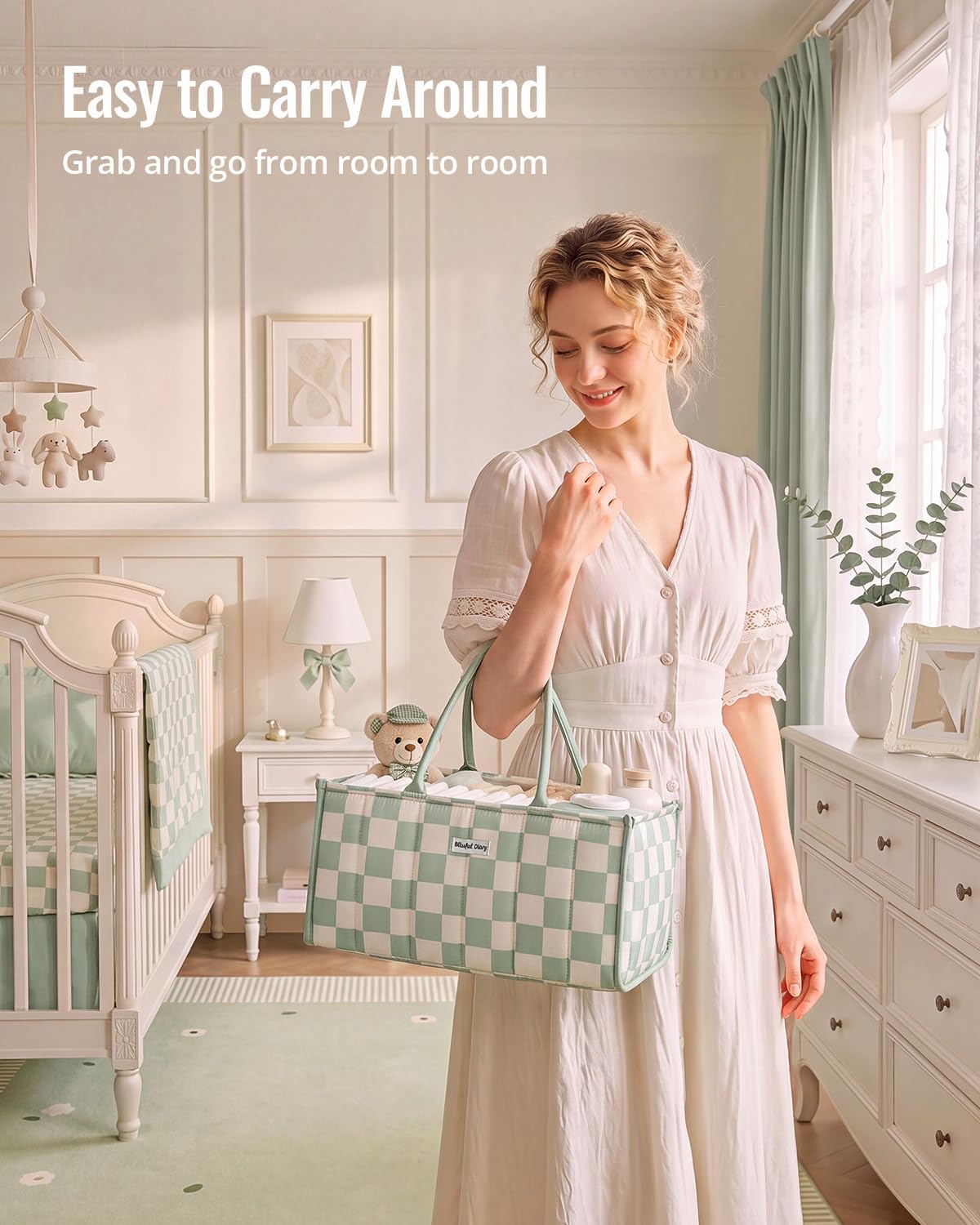 Detalle de Blissful Diary Diaper Caddy