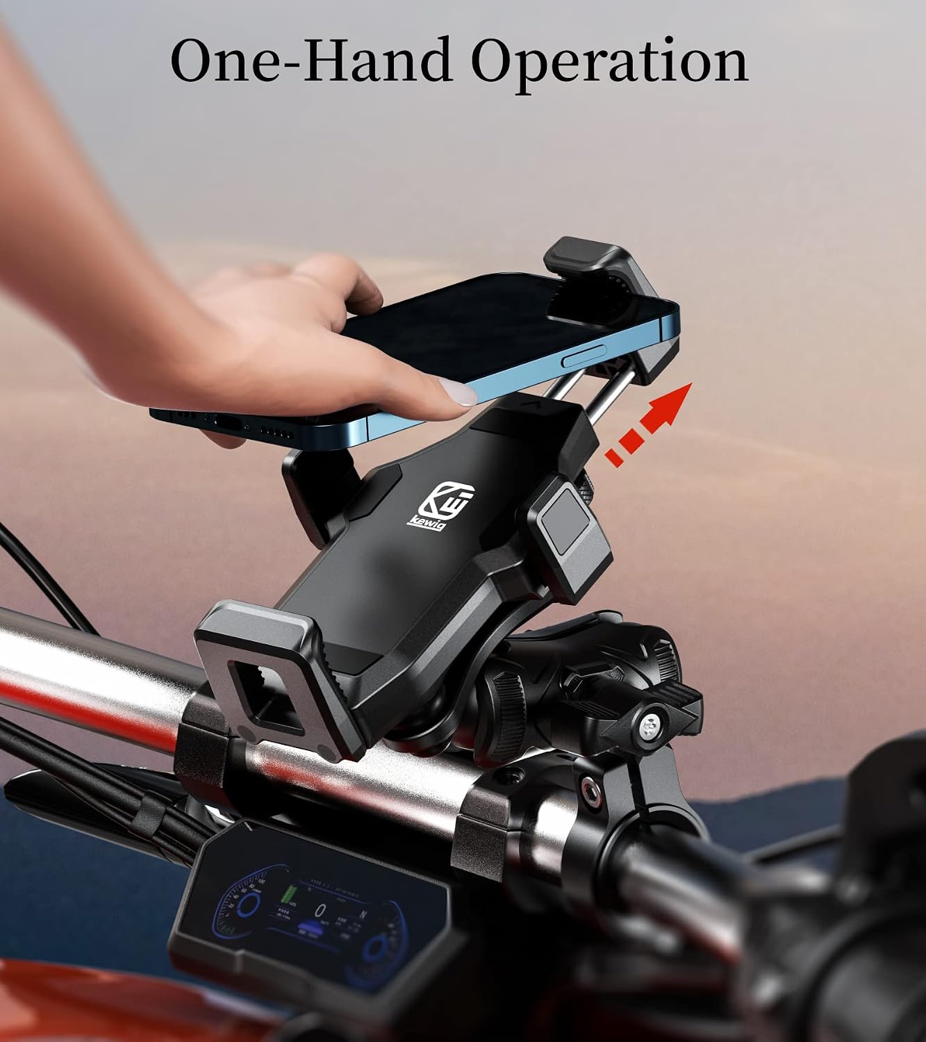 Detalle 2 de Kewig Motorrad Handyhalterung Vibrationsdämpfer