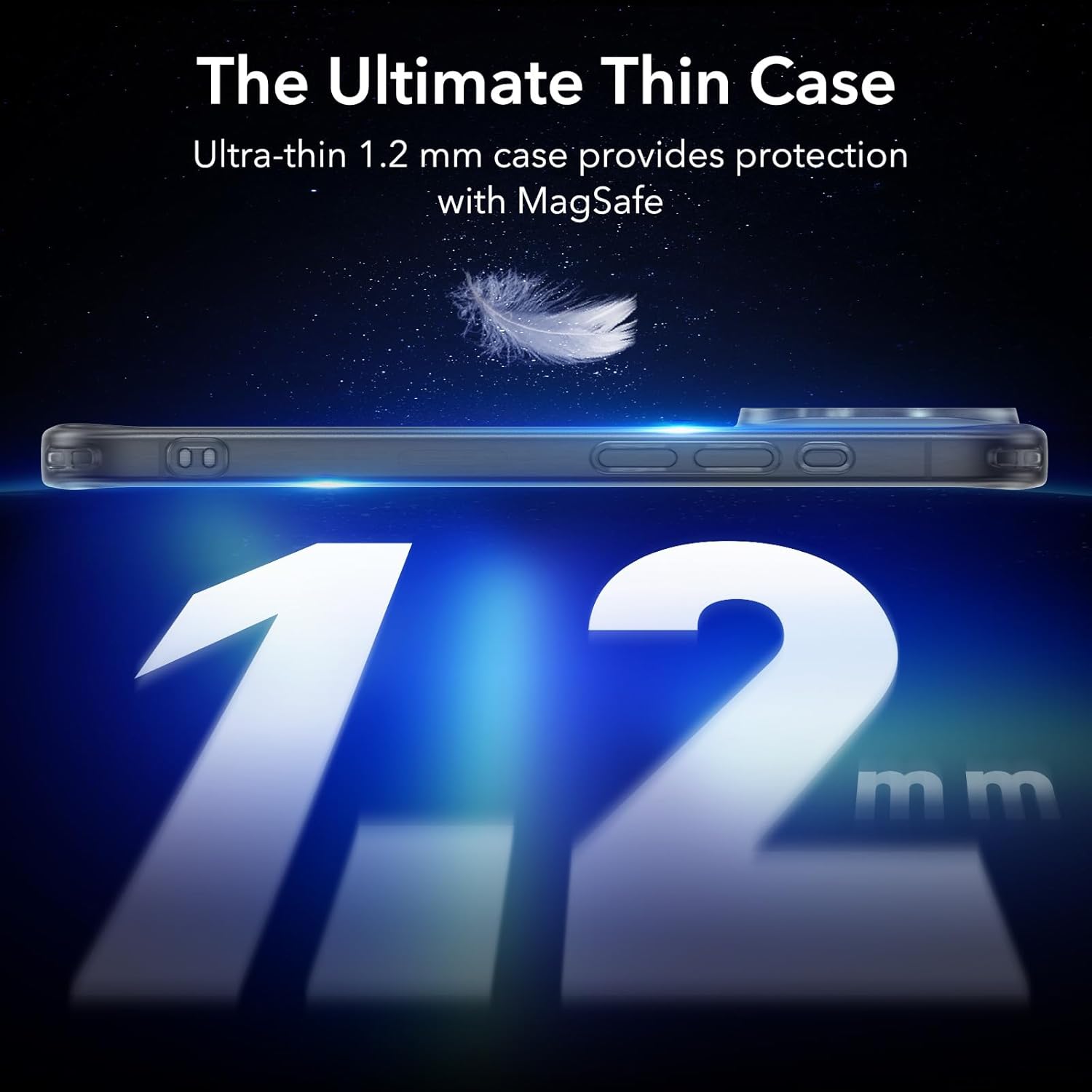 Thumbnail 1 de ESR Coque iPhone 15 Pro | MagSafe, Protection Militaire et Edge-Guard – Série Zero, Noir