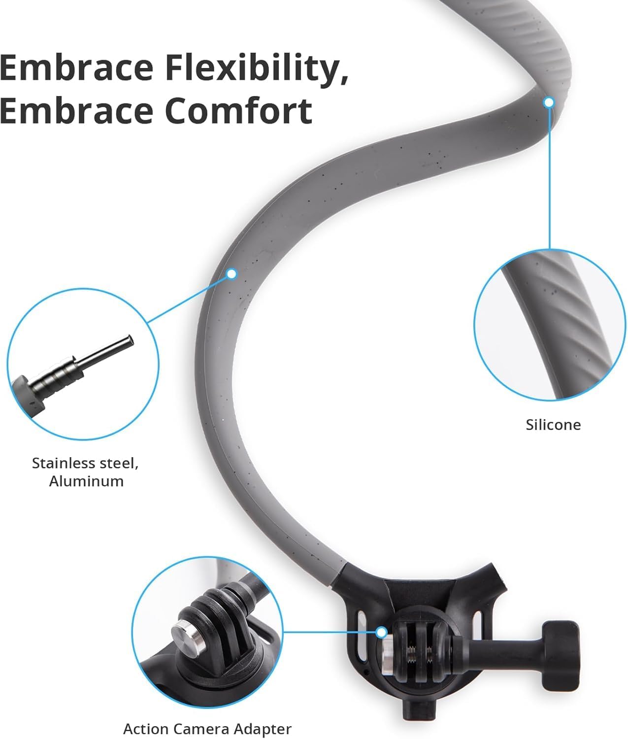 Thumbnail 3 de PGYTECH CapLock POV Supporto per Collo 650mm