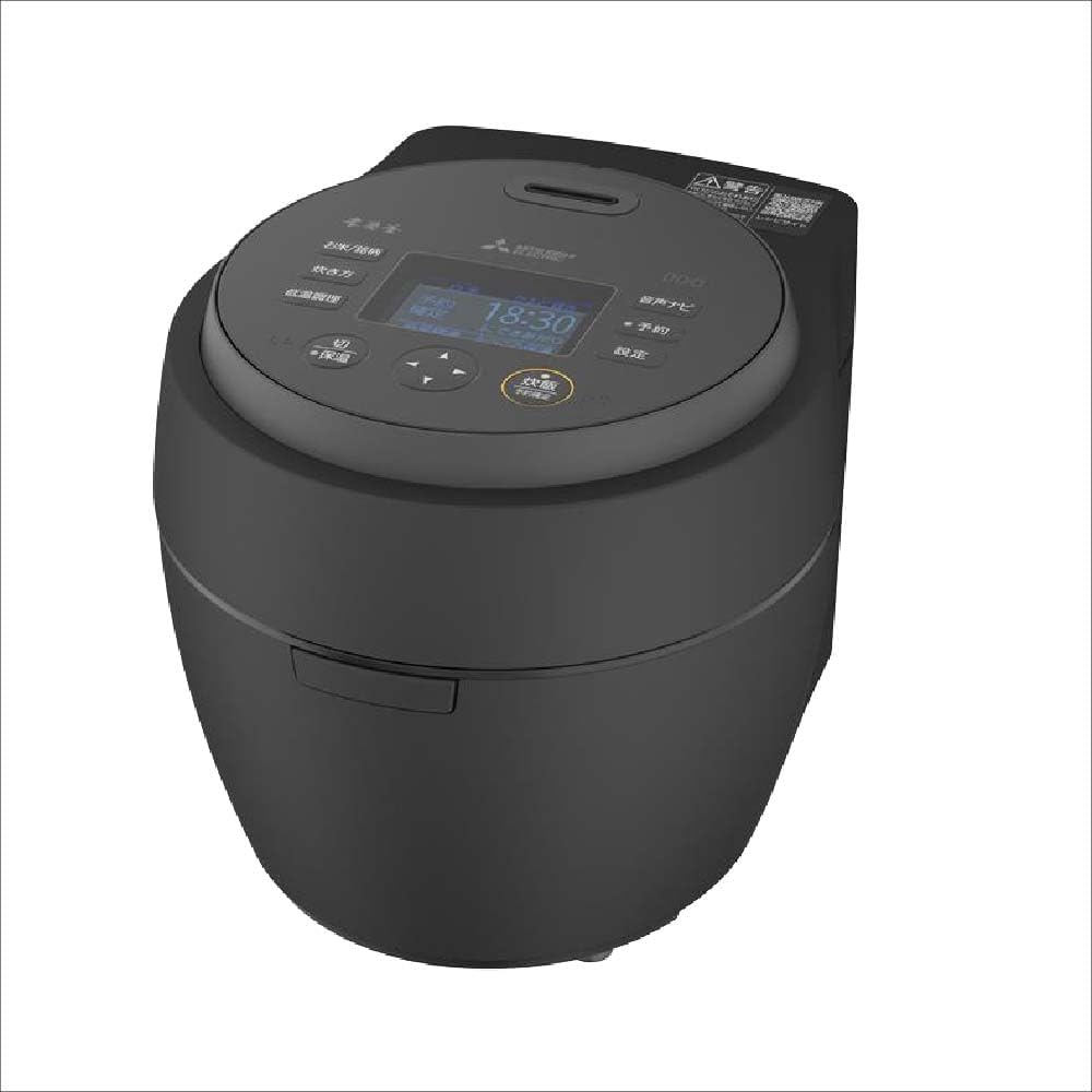 Detalle de 三菱電機 紬 NJ-BW10GA-B IH炊飯器 5.5合 本炭釜・50銘柄炊き分け