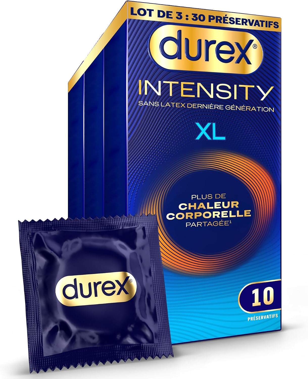 Thumbnail 6 de Durex Intensity XL 10 préservatifs Homme 61 mm 🍆
