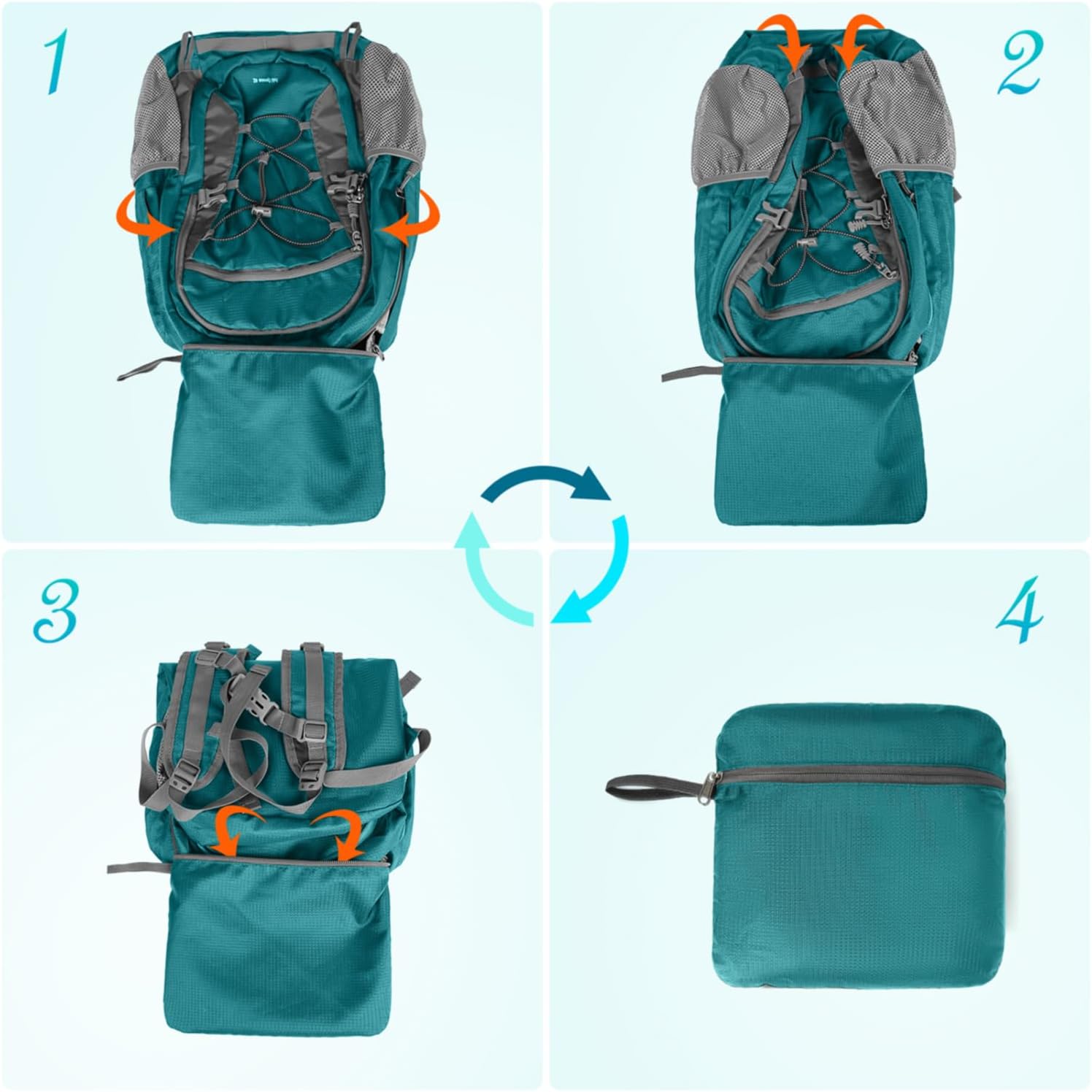 Thumbnail 5 de RAINSMORE 40L Sac à dos randonnée ultraléger