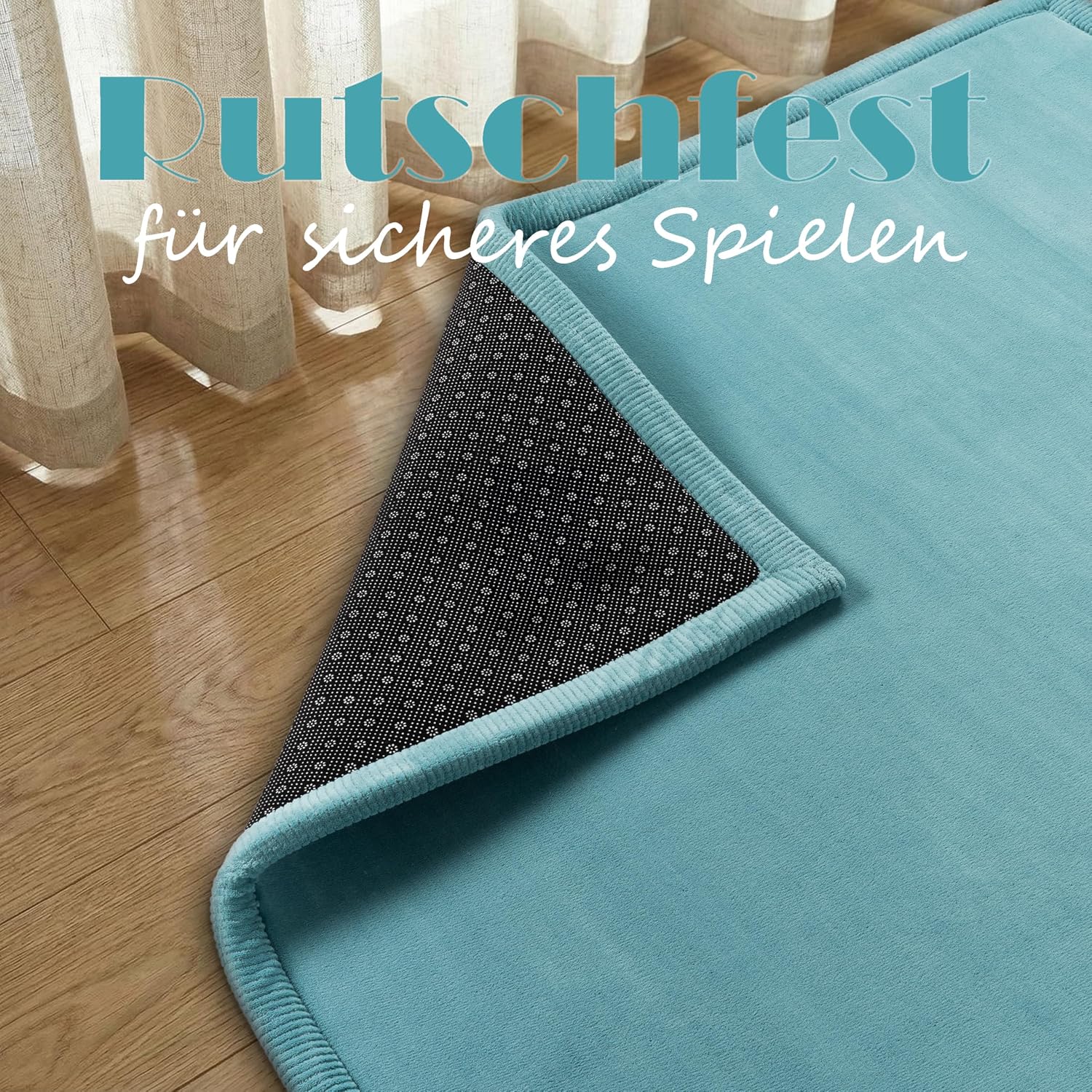 Thumbnail 5 de Paco Home Teppich Kinderzimmer Rund 200 cm