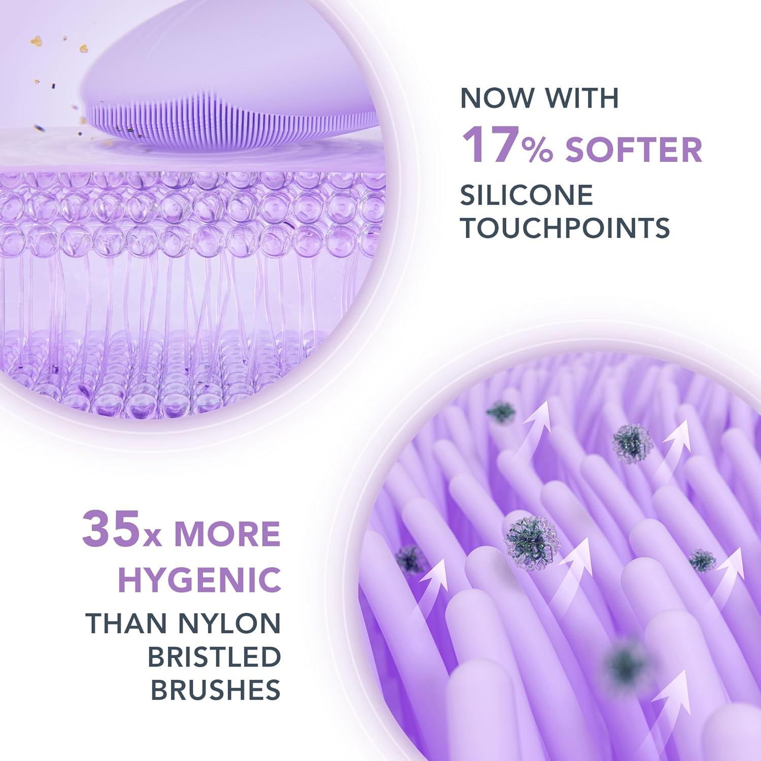 Thumbnail 3 de FOREO Deep & Gentle LUNA 4 Sensitive Set: spazzola detergente viso in silicone e Micro-Foam Cleanser 2.0