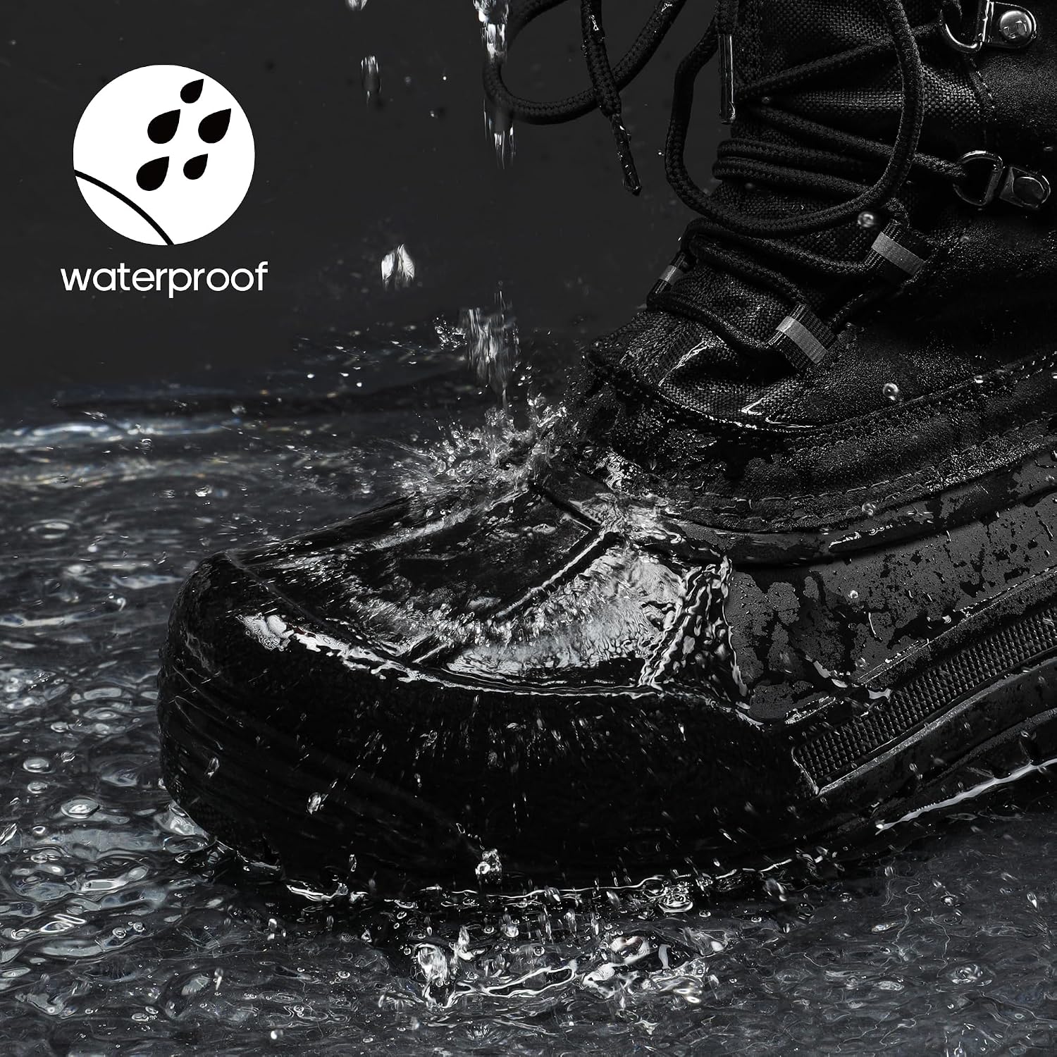 Detalle de NORTIV 8 Men's Snow Boots QUEBEC-M