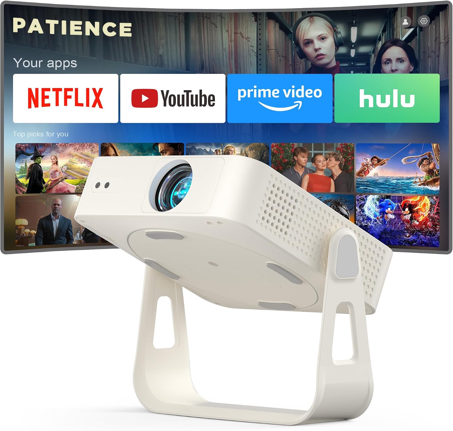 Detalle de XuanPad Mini Projector, Native 1080p