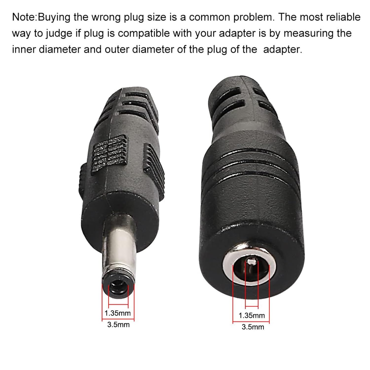 Thumbnail 4 de MACHSWON Power Cable 3 m (9.84 ft) 1.35 mm x 3.5 mm DC USB to DC Power Cord