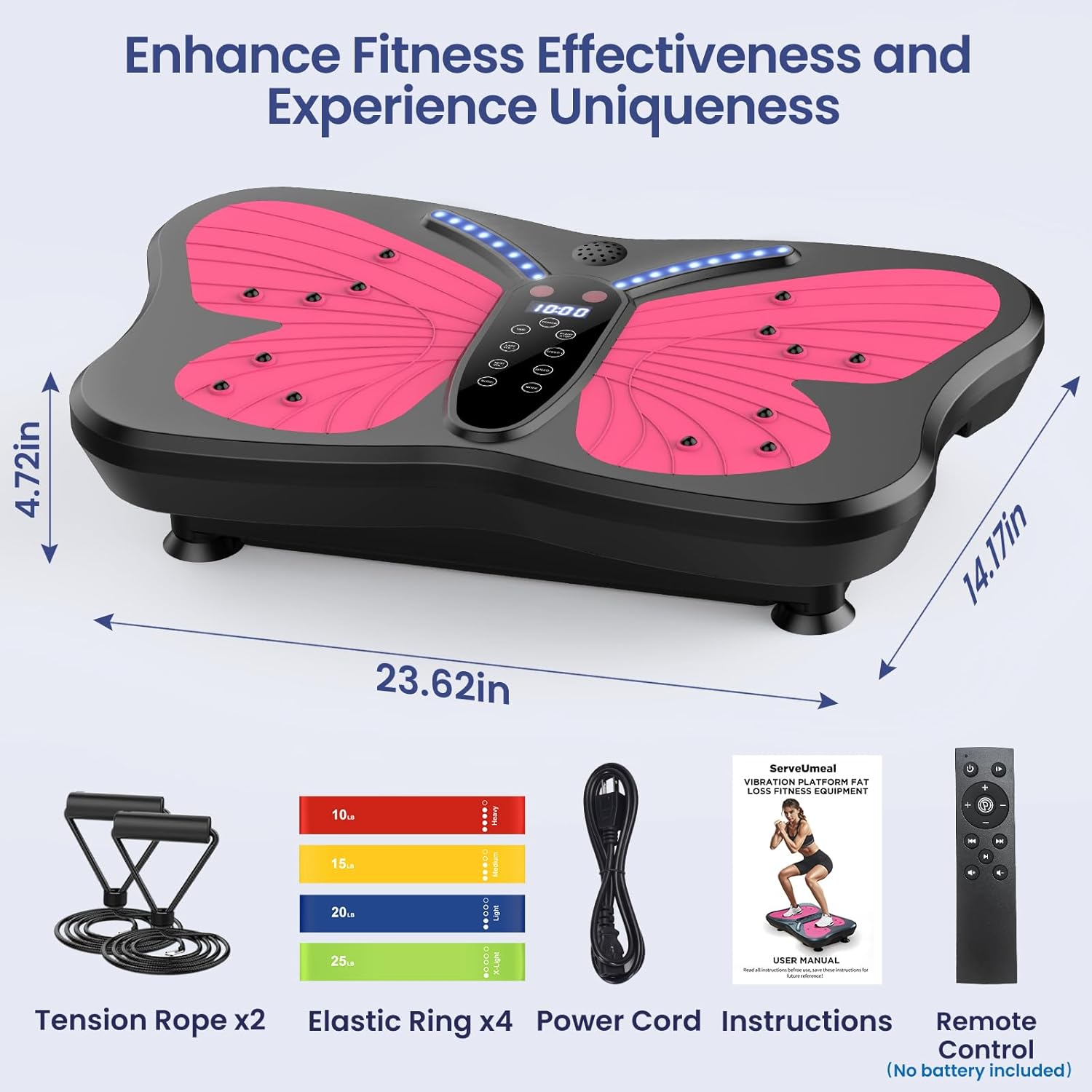 Thumbnail 4 de Vibration Plate 400 lb, 200 Speeds 🏋️♀