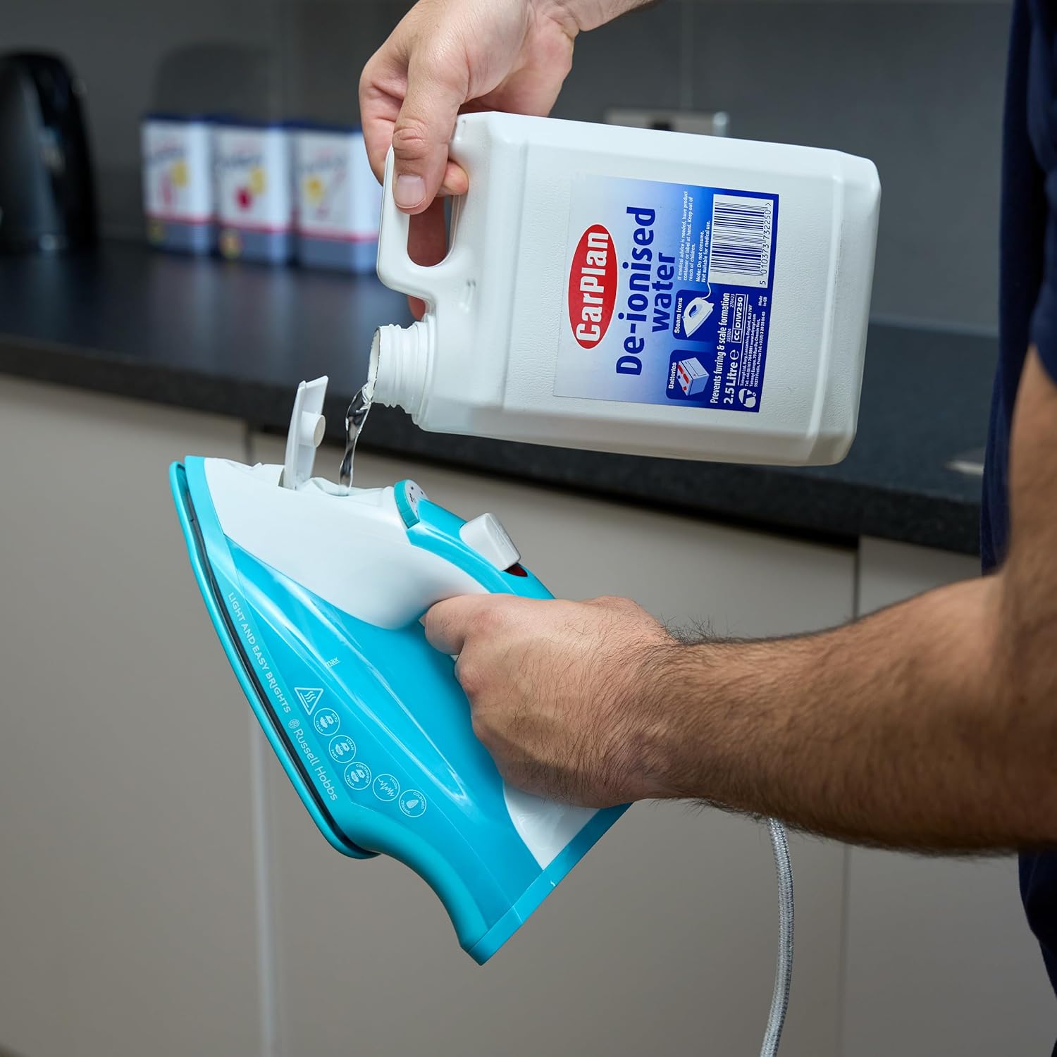 Detalle 2 de Carplan Eau déionisée pour batteries et fers à vapeur, 2,5 L