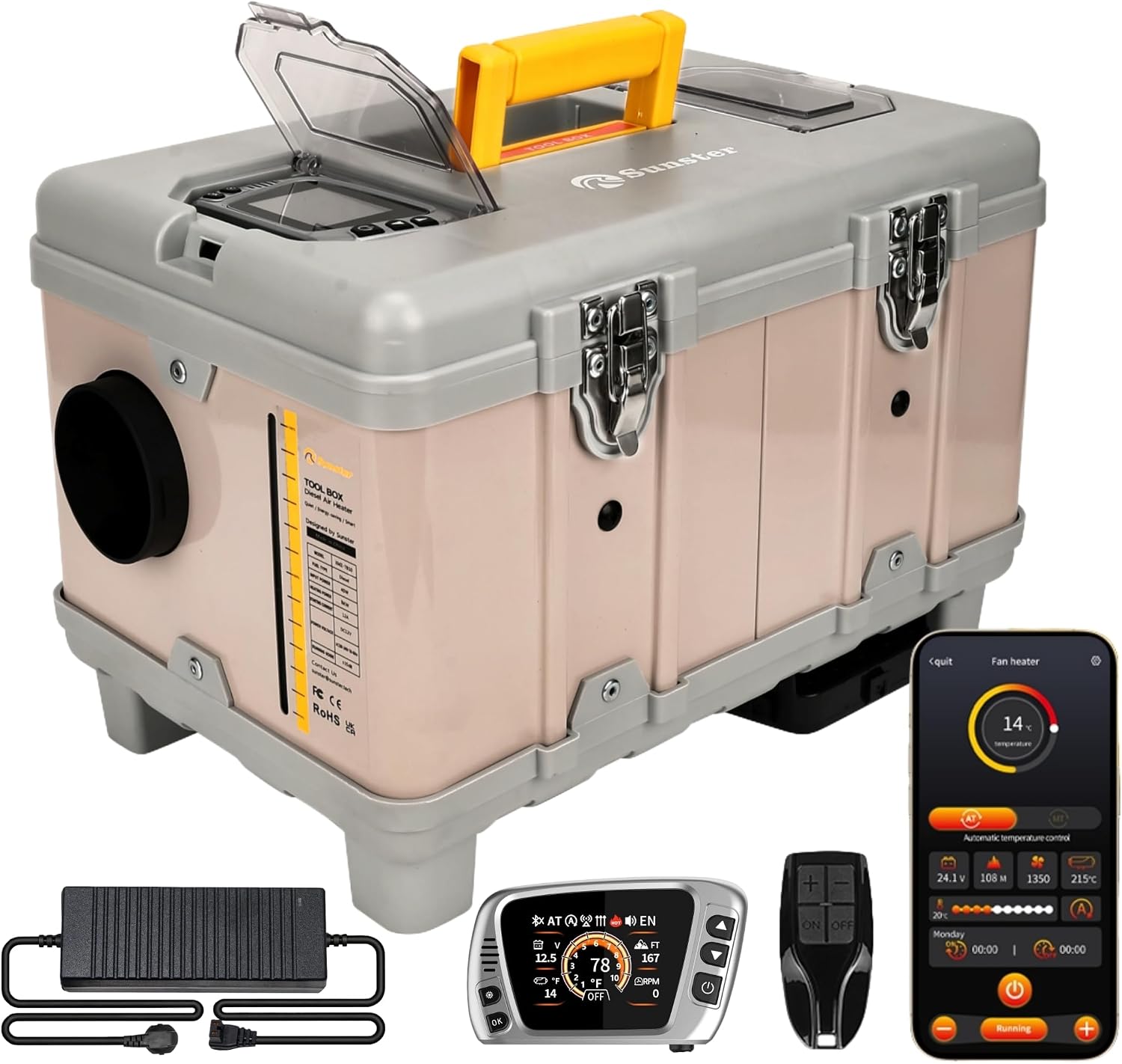 Sunster TB10 8 kW Diesel Air Heater