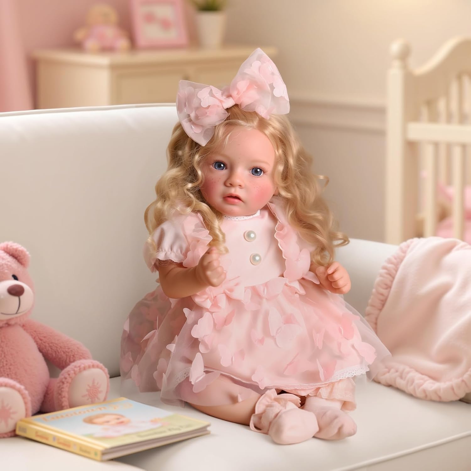 Detalle de BABESIDE Reborn Baby Doll, 20-Inch