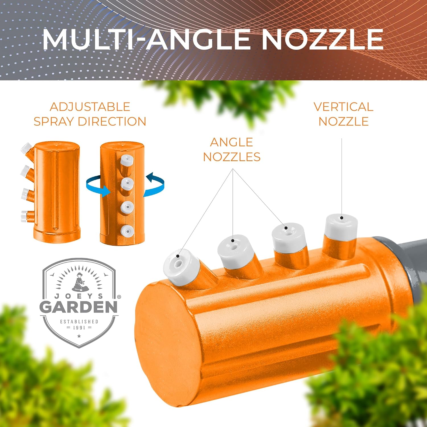 Detalle de Joeys Garden Rotating Lawn Sprinkler 360° Coverage