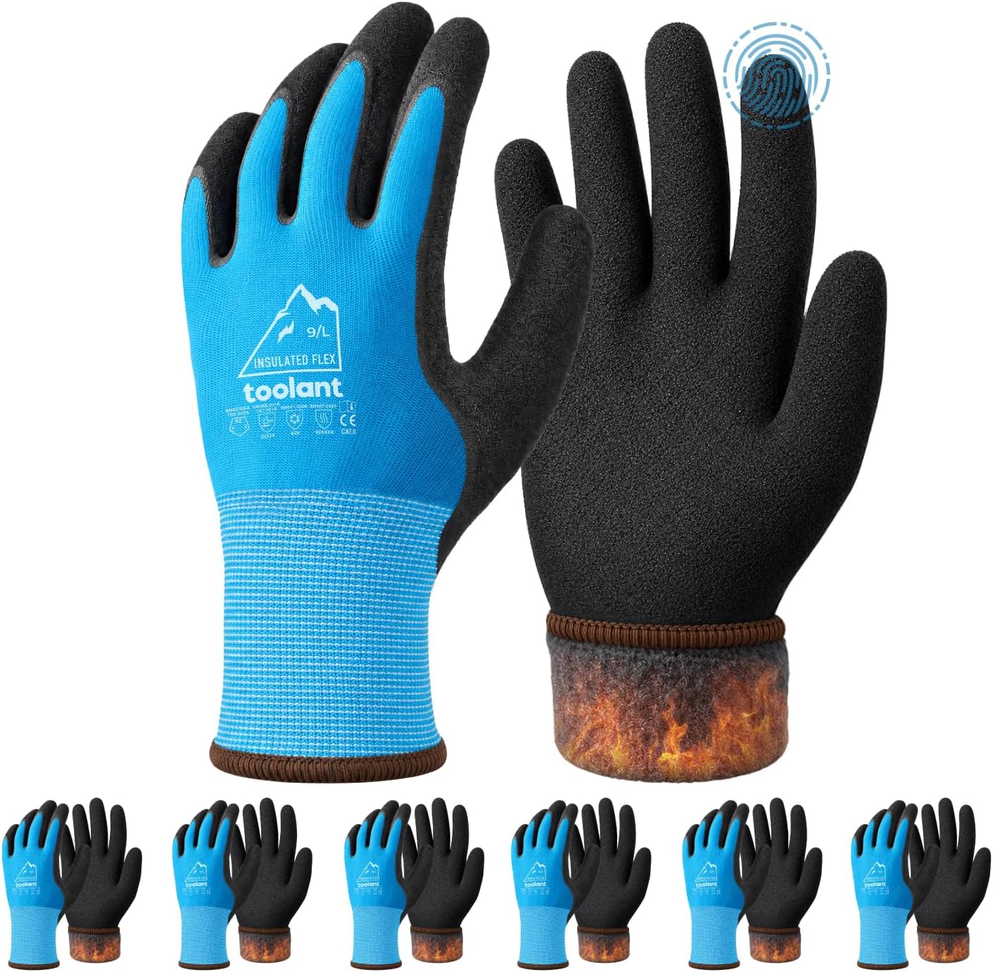 Detalle de Toolant Winter Work Gloves, Size L
