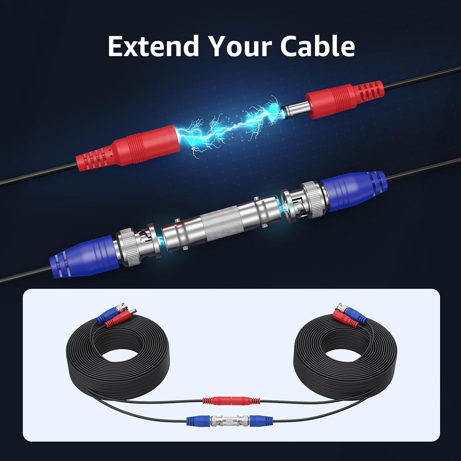 Thumbnail 6 de ANNKE 30M CCTV extension cable with BNC connectors 🎥