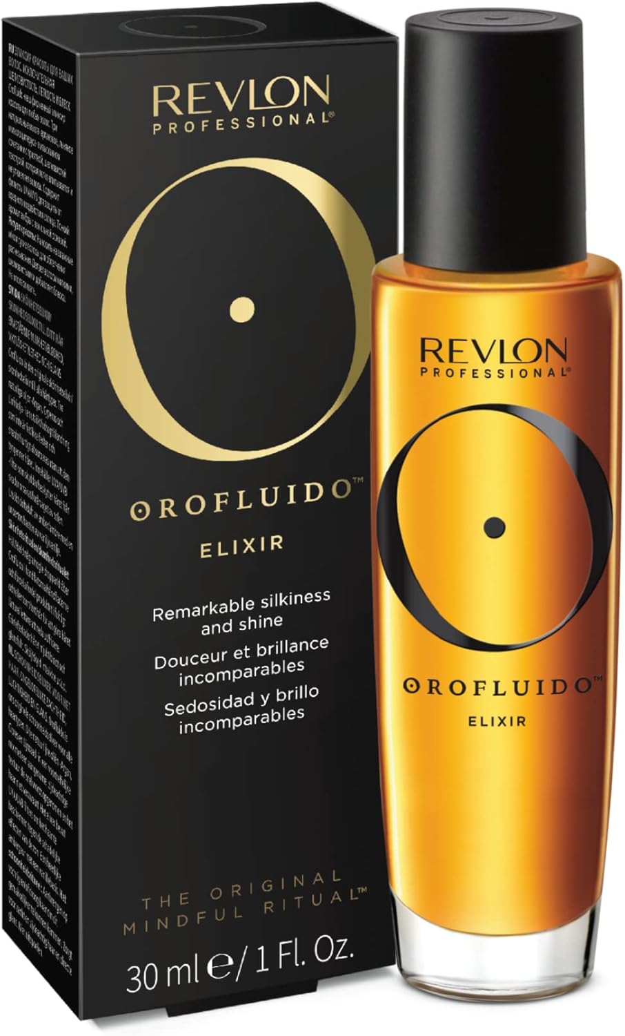 Thumbnail 4 de REVLON Professional Orofluido Prezioso Elixir Olio di Argan Vegano, trattamento nutriente per capelli (100 ml)