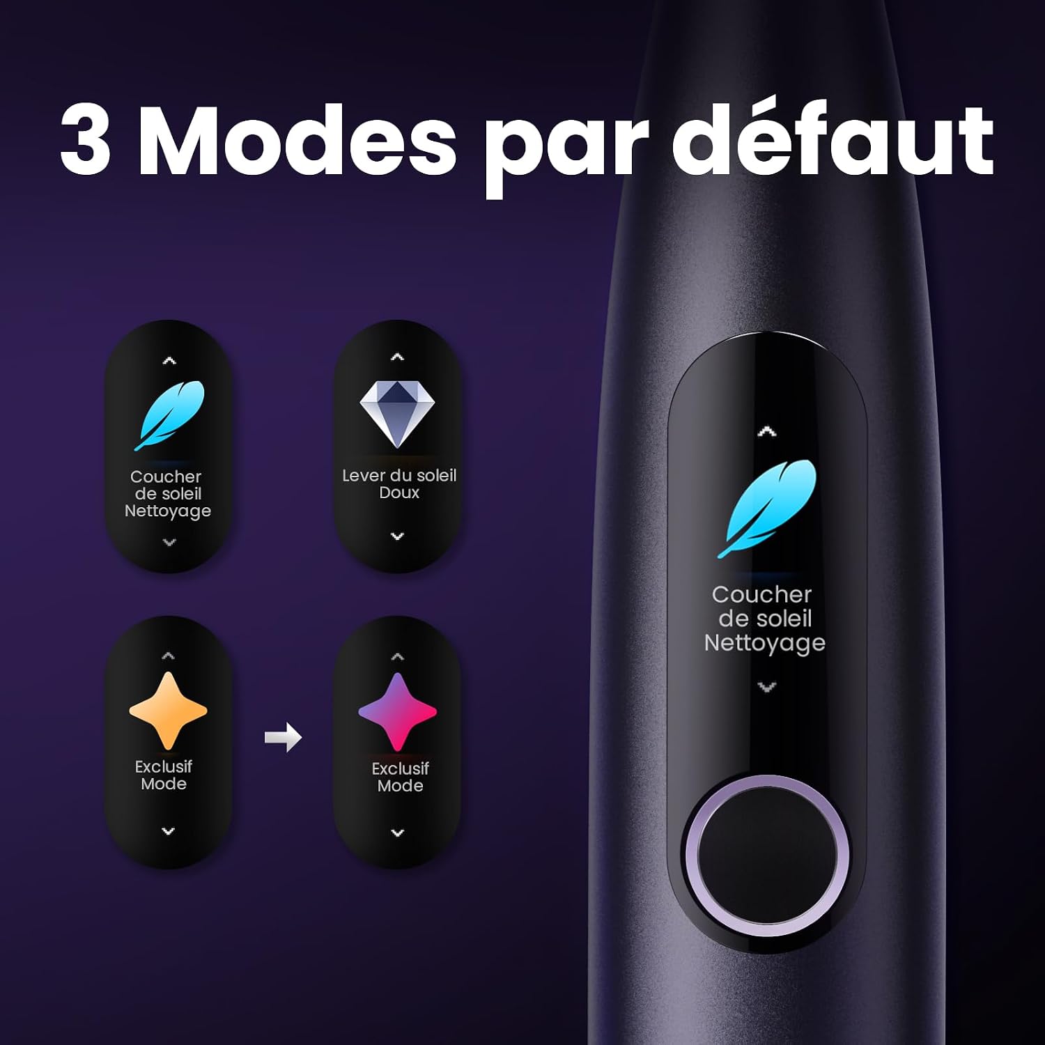 Detalle 2 de Oclean X Pro Set Brosse électrique 30 jours
