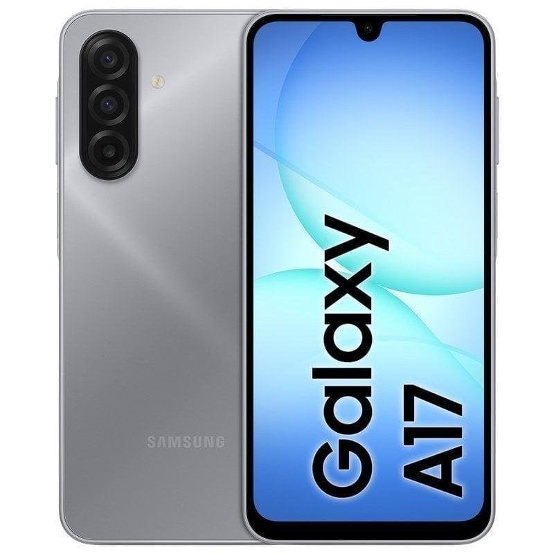 Samsung Galaxy A17 LTE (4GB/128GB) con pantalla Super AMOLED de 6,7" y batería de 5.000 mAh en gris