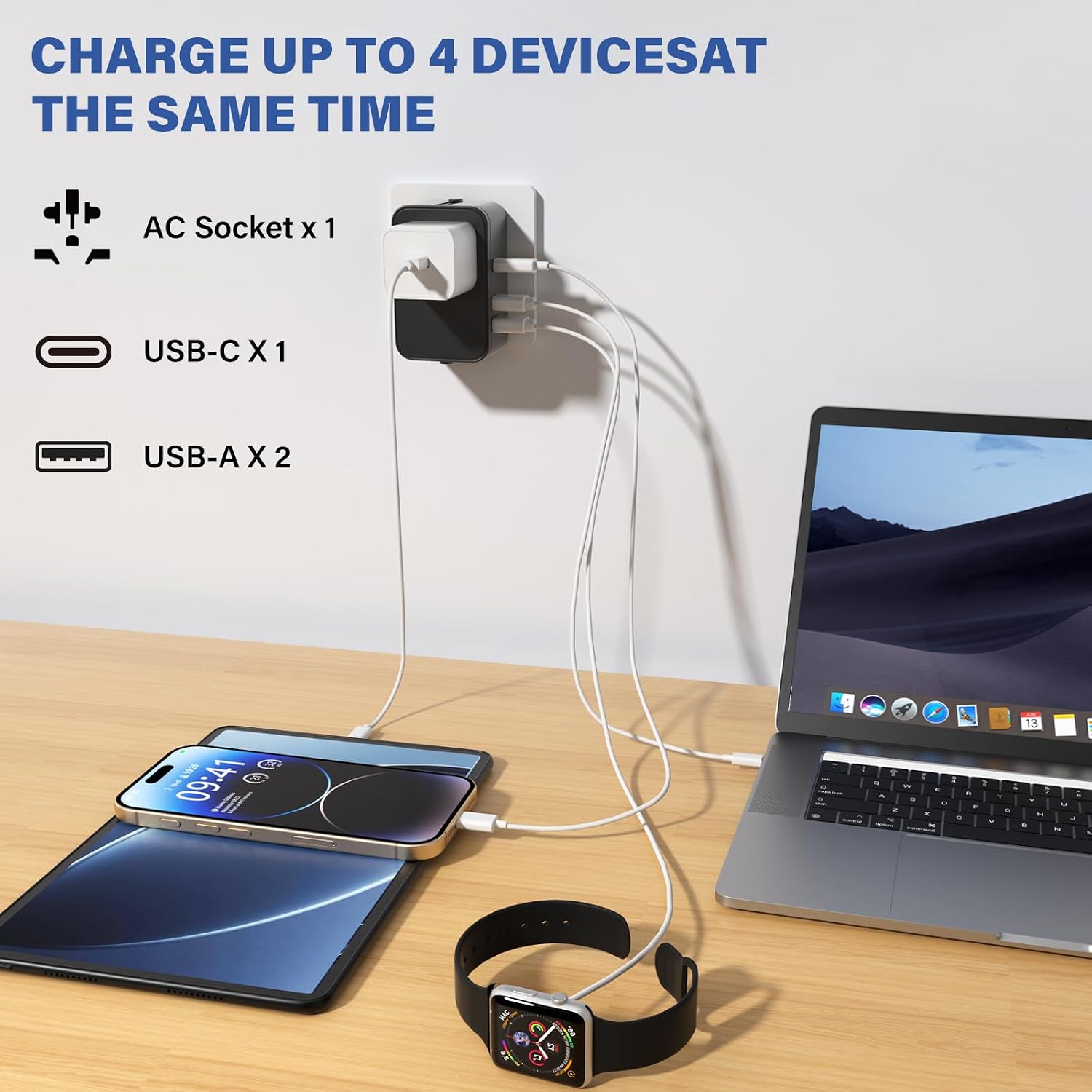 Thumbnail 6 de EFISH International Travel Plug Adapter: All-in-One Worldwide Charger