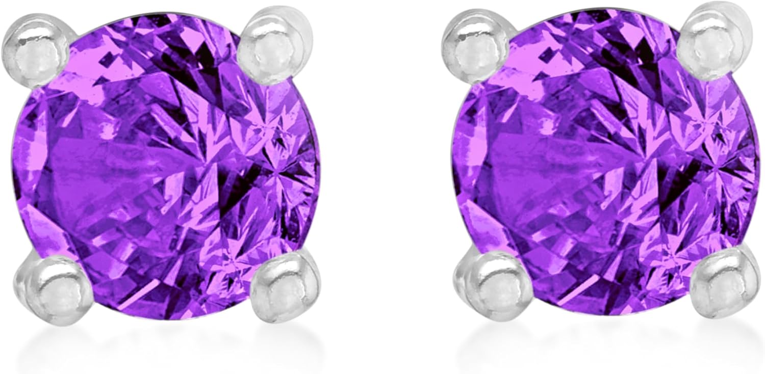 Thumbnail 6 de Amazon Essentials Orecchini a lobo in argento Sterling rodiato con pietra natale: peridoto agosto