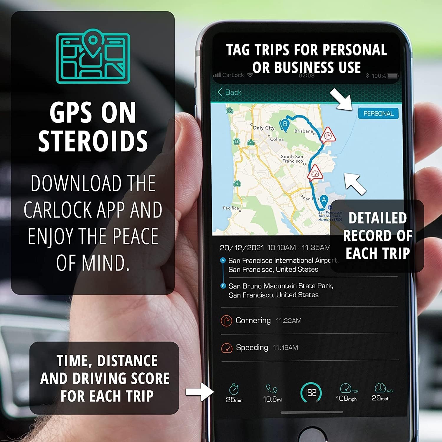 Thumbnail 4 de CarLock Real Time UK 4G GPS Tracker