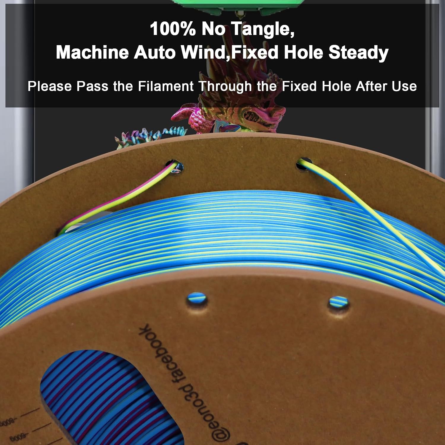 Detalle 2 de EONO Filament PLA 1,75 mm 1kg 🎨
