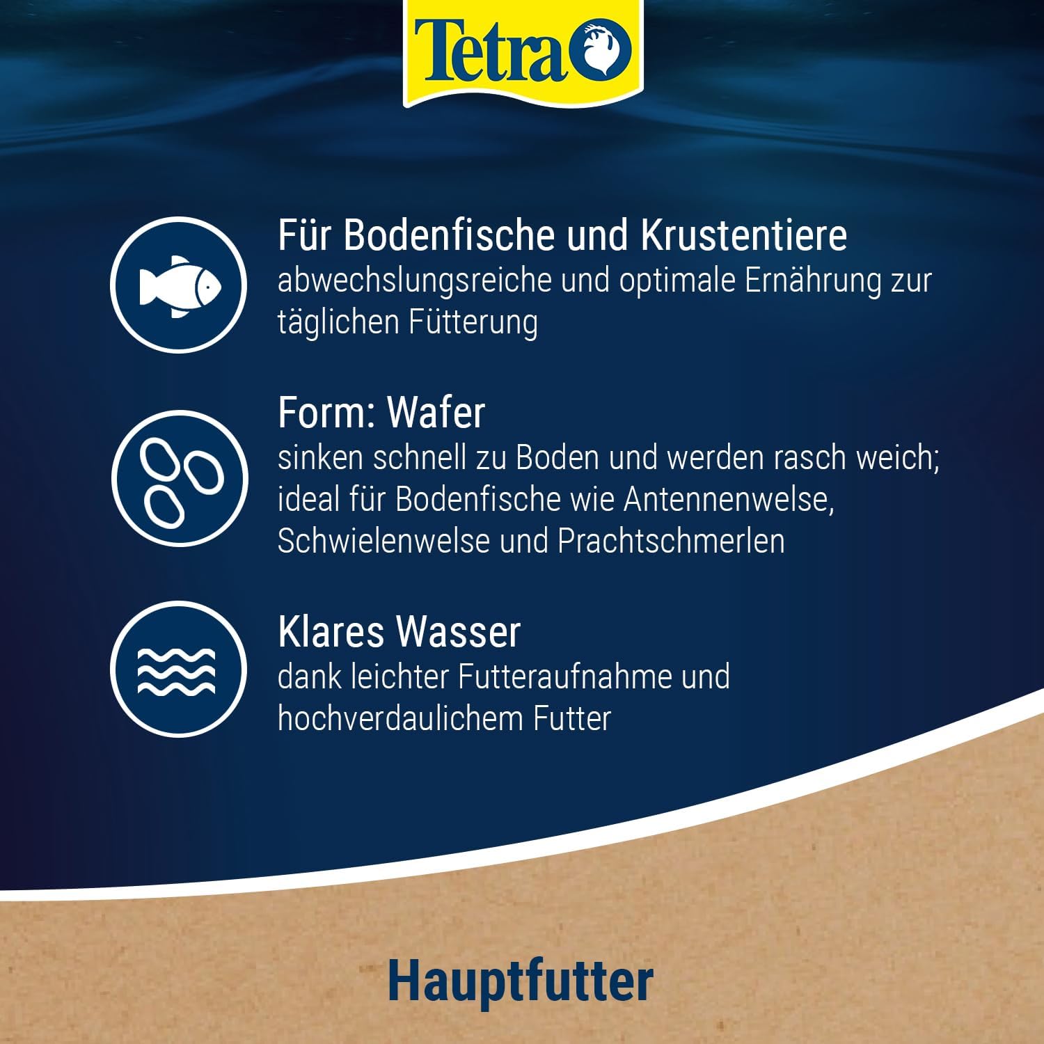 Thumbnail 4 de Tetra Wafer Mix – Bodenfischfutter für Welse und Krebse, 1 L