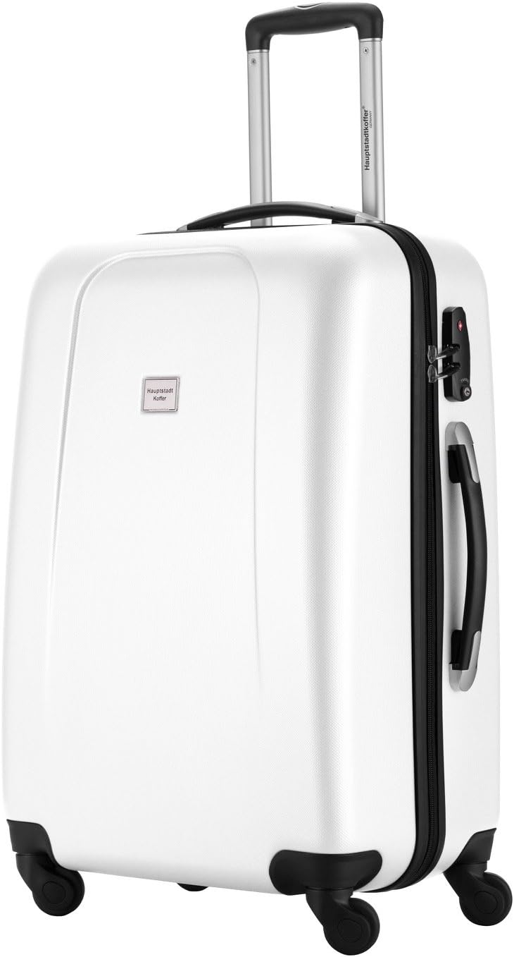 Detalle de Hauptstadtkoffer Valigia 65 cm Bianco: robusta, comoda e sicura per viaggi brevi