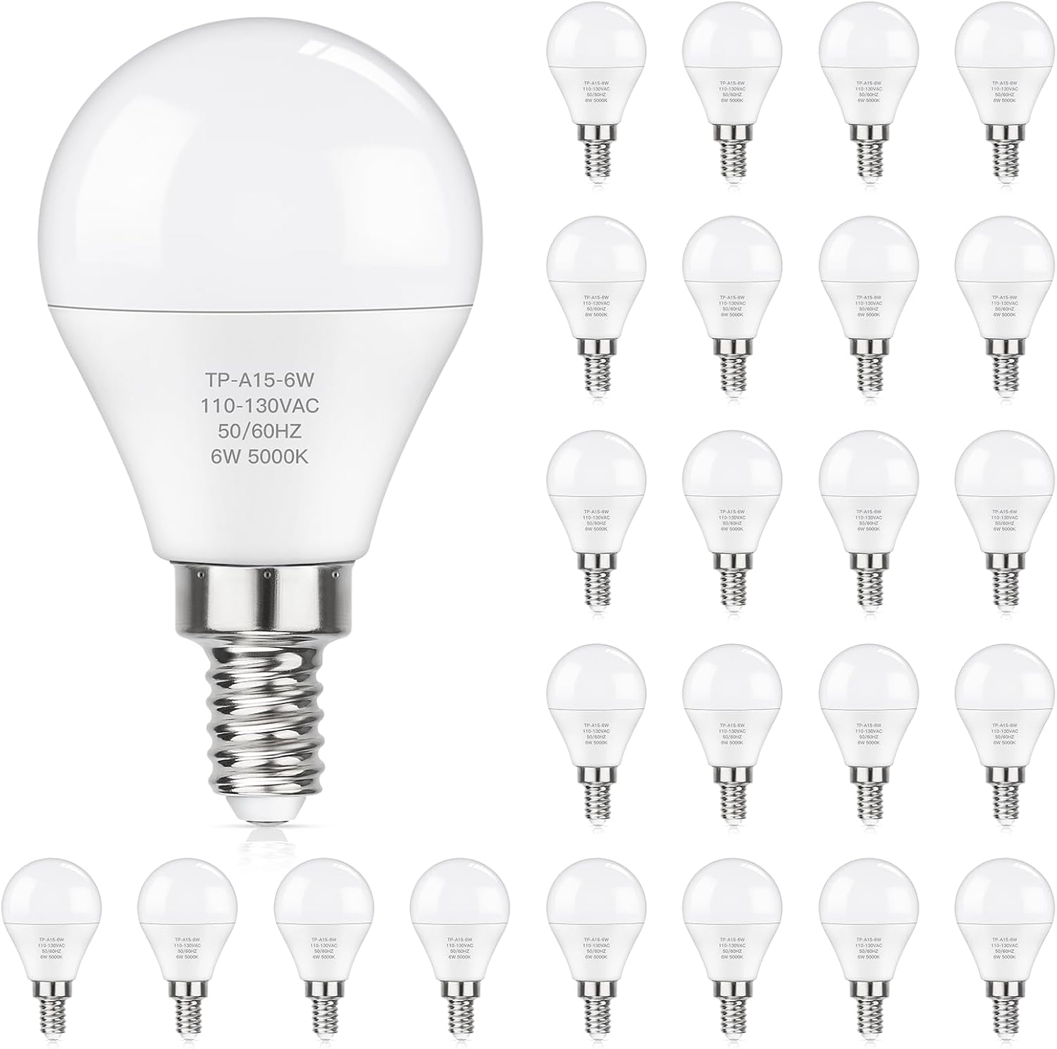 Thumbnail 6 de MAXvolador E12 LED Bulbs 6W