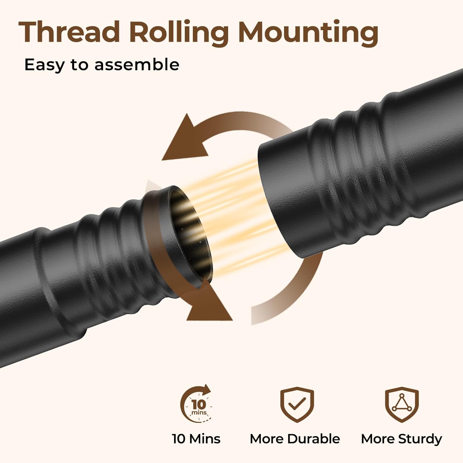 Thumbnail 3 de HYSEYY Clothes Rack 63 in height