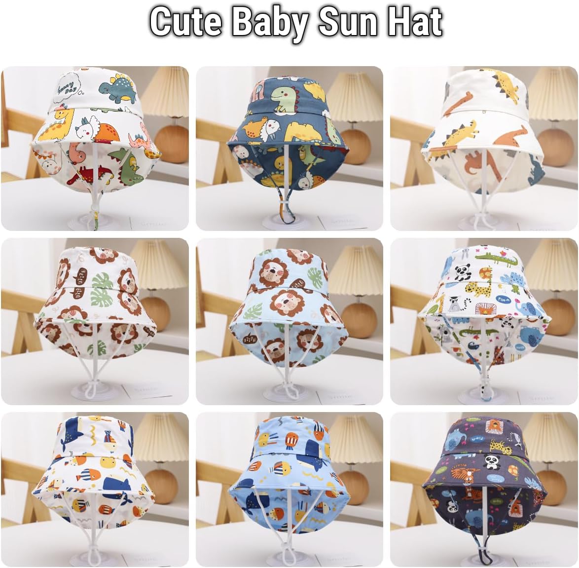 Thumbnail 6 de imKutie Baby Hat with UPF 50+ — Wide Brim Sun Hat for 6 Months to 8 Years