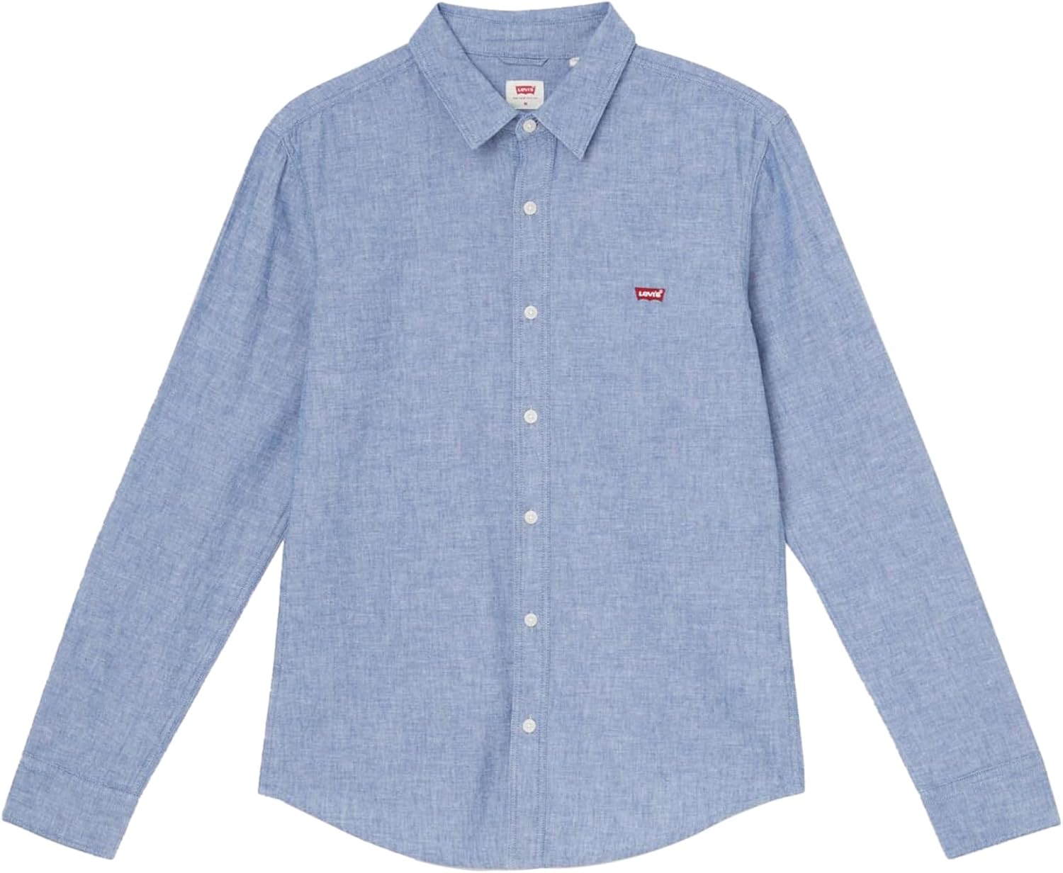 Detalle de Levi's Long-Sleeve Battery Housemark Slim Shirt Uomo