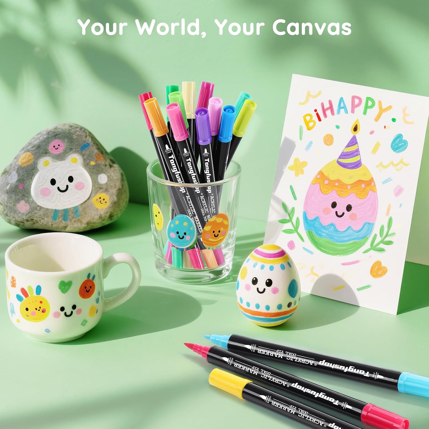 Thumbnail 5 de 120 Colour Acrylic Paint Pens