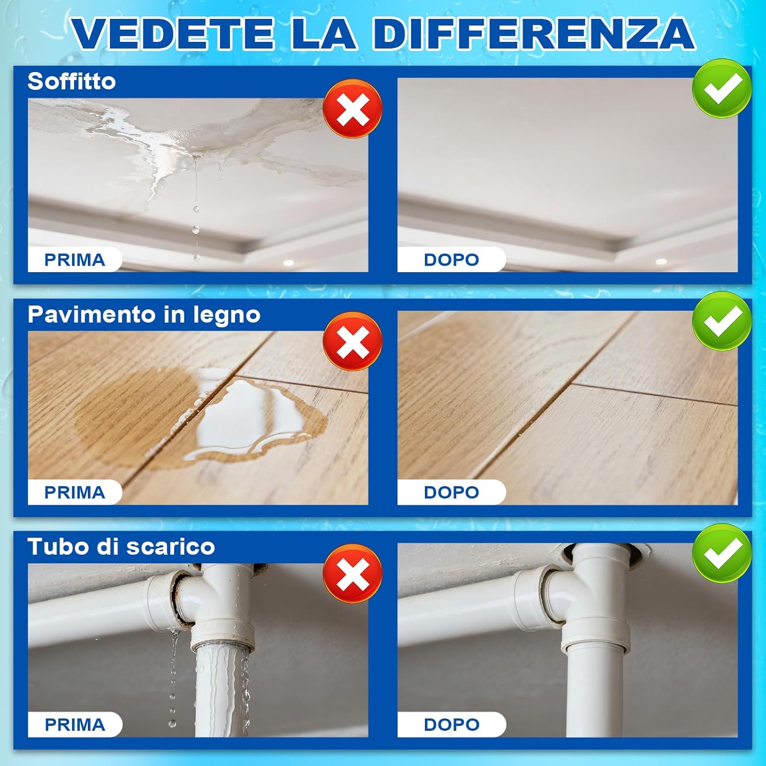 Thumbnail 3 de Sigillante Impermeabile Liquido 1KG – Rivestimento Trasparente per Interni ed Esterni