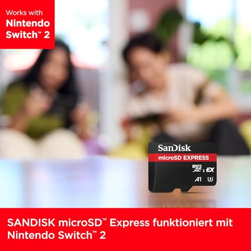 Thumbnail 1 de SanDisk microSD Express 256 GB – kompatibel mit Nintendo Switch 2