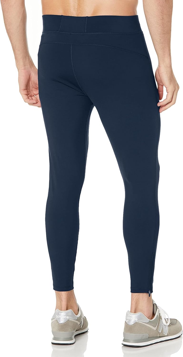 Detalle de Amazon Essentials Leggings modellanti sportivi da uomo per corsa, palestra e allenamento – Strato Base