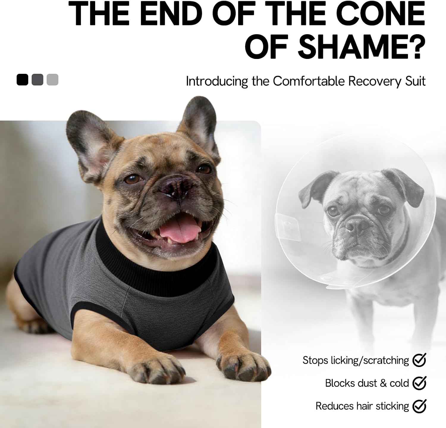 Detalle 2 de SAWMONG Dog Recovery Suit X-Small