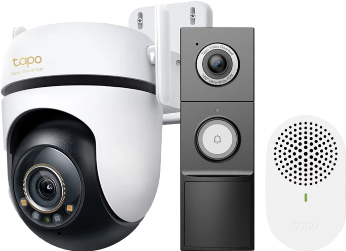 Thumbnail 28 de TP-Link Tapo C530WS + D235 Smart Battery & Wired Doorbell Set – Videoüberwachung für Garten und Hauseingang