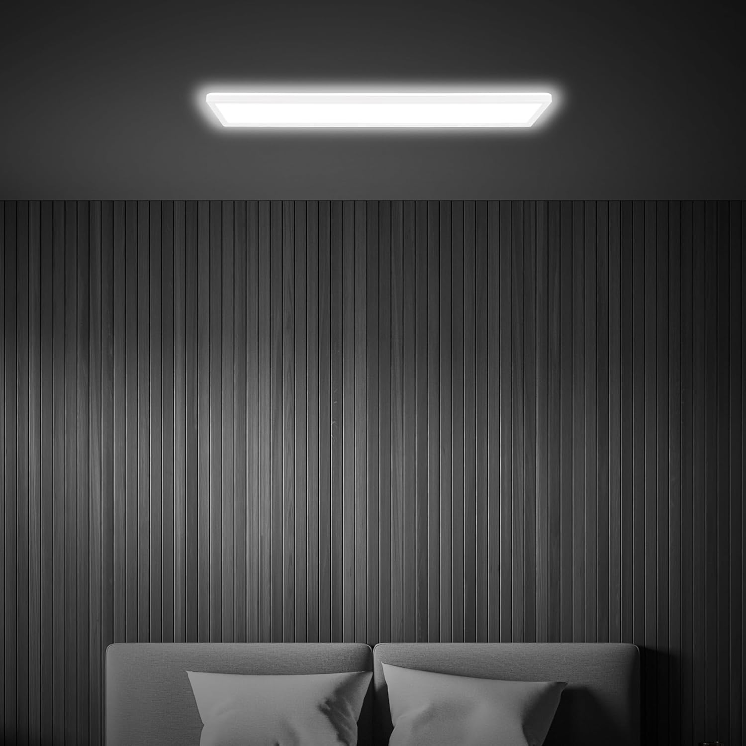 Thumbnail 3 de BRILONER LED Deckenlampe 98 cm – flaches Panel mit indirektem Licht, 36 W, 4800 lm, neutralweiß (4000 K)