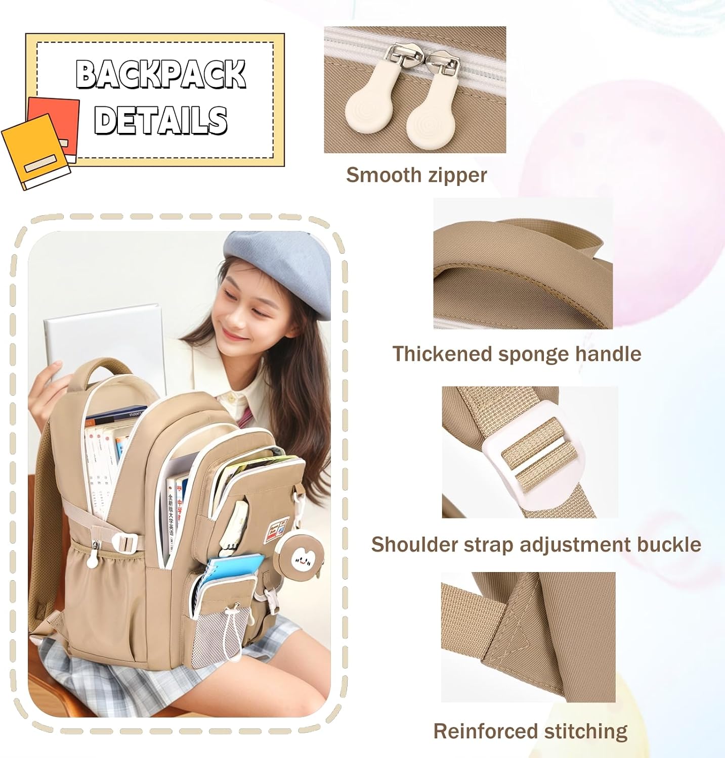 Detalle 1 de Armbq School Backpack 45cm daypack