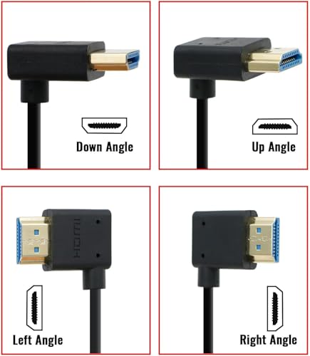 Thumbnail 5 de Alvin's Cables Z CAM E2 L‑Shape 45cm HDMI cable