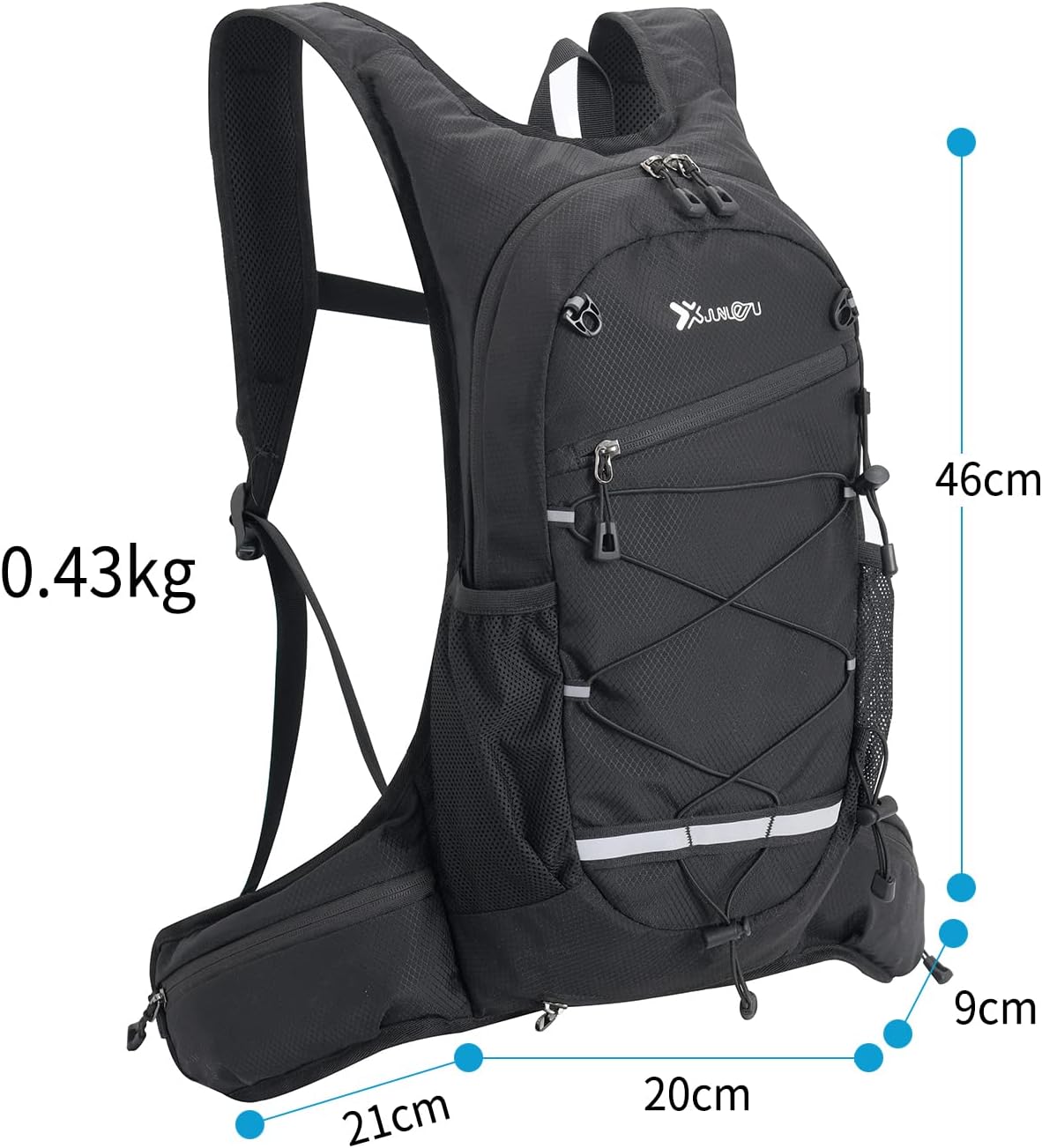Thumbnail 1 de Fistcale Lightweight Breathable Bike Backpack 8L — Foldable Daypack for Cycling, Running and Daily Commutes